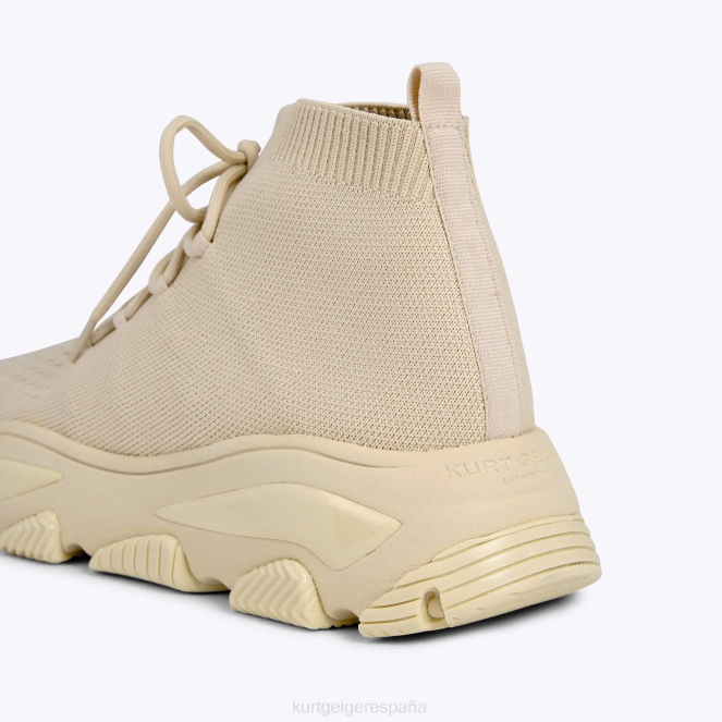 Kurt Geiger hombres encaje de punto lettie de Londres 2LPR609 | calzados beige